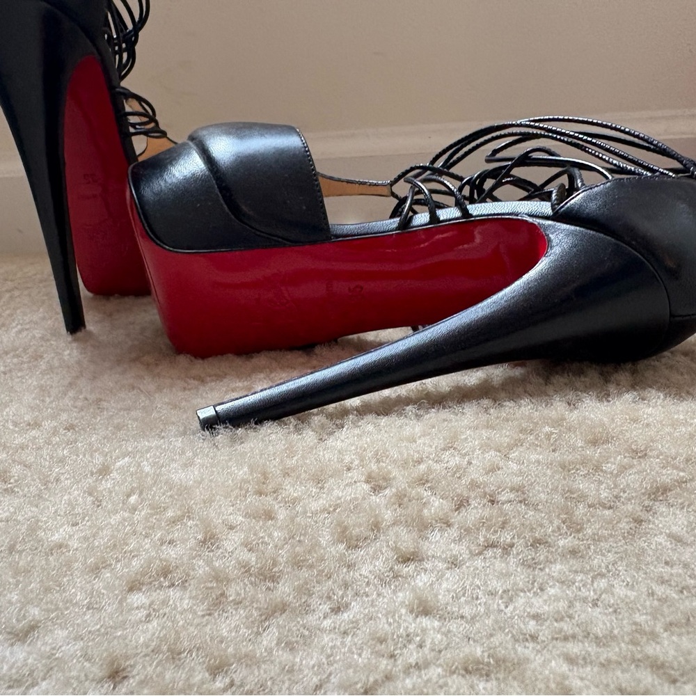 Christian Louboutin Black Stiletto Heels